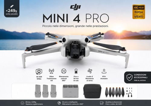 Dji mini pro nuovo 3 - 4,
