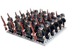 WW2 minifigures 24x  (Italy, germany, france, uk, usa, soviet)