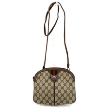 Borsa a tracolla Gucci vintage linea GG Sherry beige autentica dal GIAPPONE
