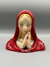 Madonna ceramica anni 40 - madonna,