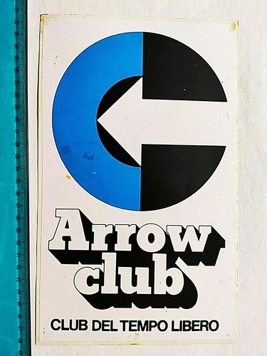 Adesivo arrow club - arrow, tempo
