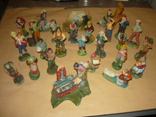 STATUINE DEL PRESEPE LOTTO IN TERRACOTTA VARI SOGGETTI ANNI 60