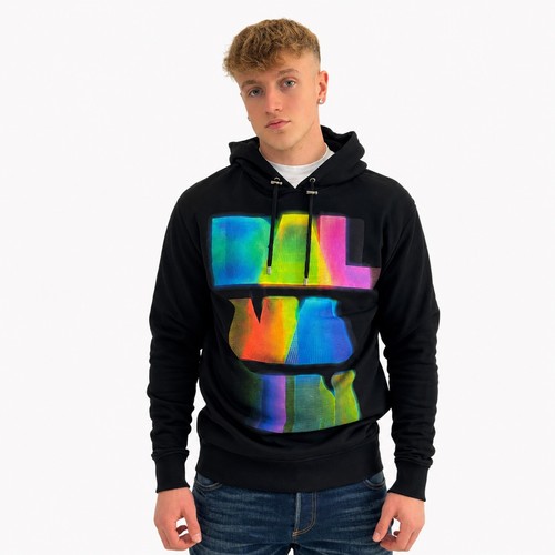 Balmain felpa uomo - uomo, nera