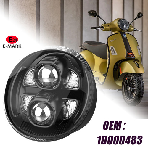 Faro proiettore led - nero, per