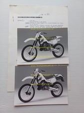 KTM 250 GS Enduro-250 MC Cross 1988 comunicato stampa + 2 foto originali