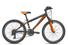 BICI TORPADO T610 VIPER BICICLETTA 24" MTB RAGAZZO SHIMANO 21V SOSP ANTERIORE