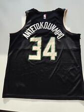 Canotta NBA basket Giannis Antetokounmpo  jersey Milwaukee Bucks maglia XL