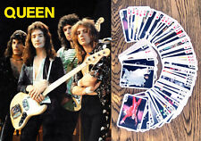 Carte da gioco (mazzo poker 54 carte) QUEEN poster musica vintage FlonzGift 005