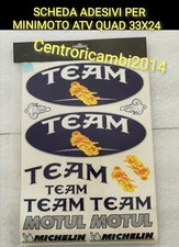 ADESIVI PER MINIMOTO ATV QUAD