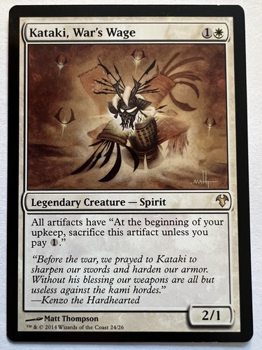 Kataki war wage - wage, mtg