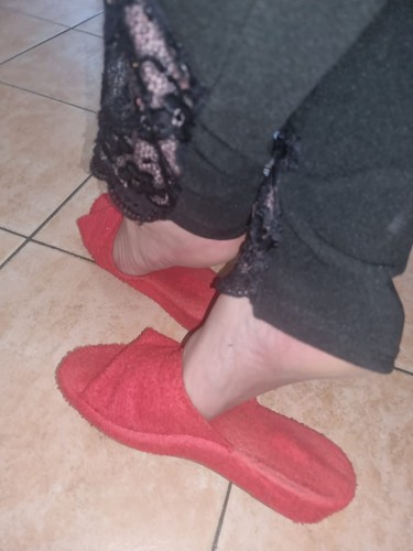Ciabatte spugna rosse - spugna,