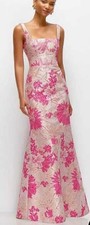Abito bustier jacquard
