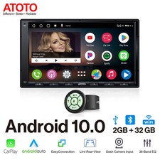 ATOTO A6 7" 2DIN Autoradio GPS Senza Fili CarPlay e Android Auto mon Telecomando