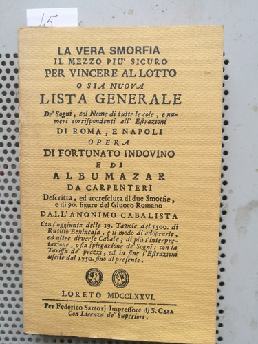 Esoterismo vera smorfia - -, la