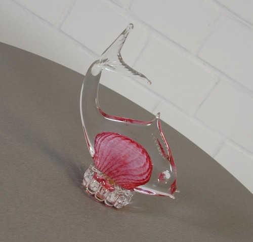 Elegante scultura pesce - pesce, in