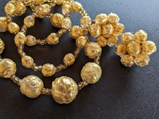 Orecchini Collana Perline