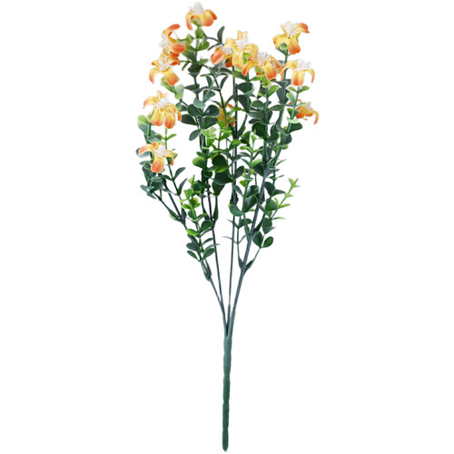 Tessuto seta fiori finto - tessuto,
