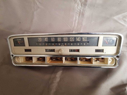 Instrument speedometer fuel