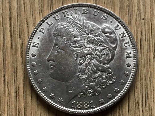 Dollaro morgan 1881 s - o,