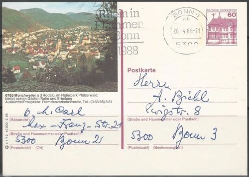 Bildpostkarte 6785