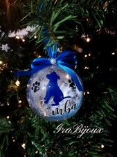 Palla di natale personalizzata animali domestici cane gatto idea regalo