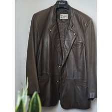GIACCA GIACCONE VINTAGE TIROLESE tg 54  PELLE DISTLER