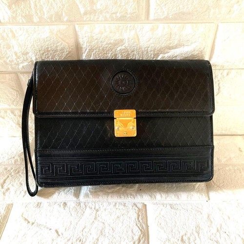 Pochette gianni versace nera - pochette,