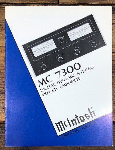 Amplificatore mcintosh 7300 - mc,