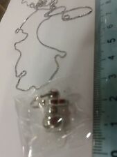 1 chiama angeli ciucciotto picc argento 925 catena 1m   silver necklace