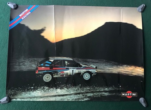 Poster martini racing rallye - martini,
