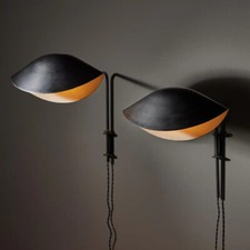 Coppia di applique Antony italiane metà secolo di Serge Mouille