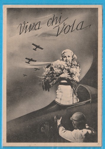 Fascismo cartolina viva chi - fascismo, -cartolina