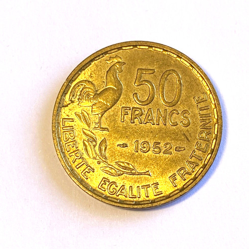 10838 50 francs 1952 - #10838,