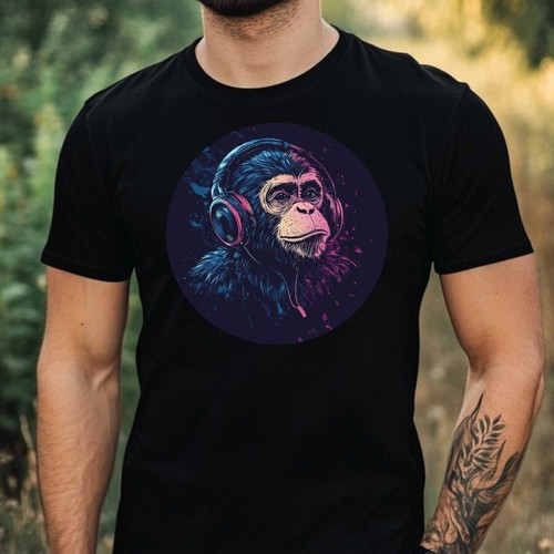 Shirt uomo scimmia con - t-shirt,