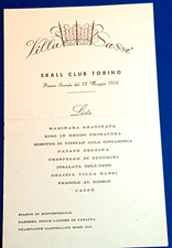 ANTICO MENU' VILLA SASSI-SKALL