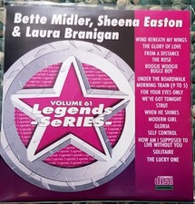LEGENDS KARAOKE CDG BETTE