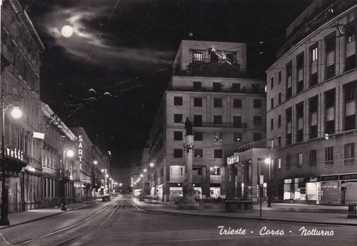 Cartolina trieste corso - cartolina,