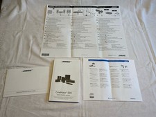 BOSE, Cinemate 520, manuale di