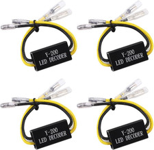 4 Pezzi 12V LED Resistenza Di