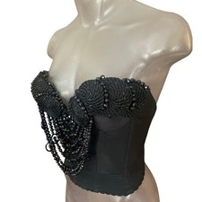 Corsetto vintage anni 70 nero