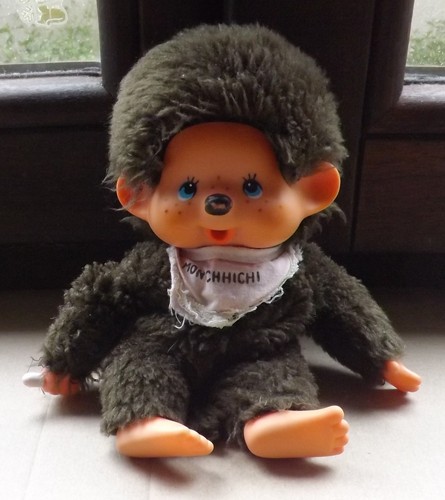 Bambola monchhichi originale - bambola,
