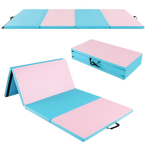 Gymax tappetino ginnastica - ginnastica, 4