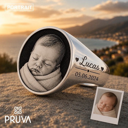 Anello personalizzato con foto