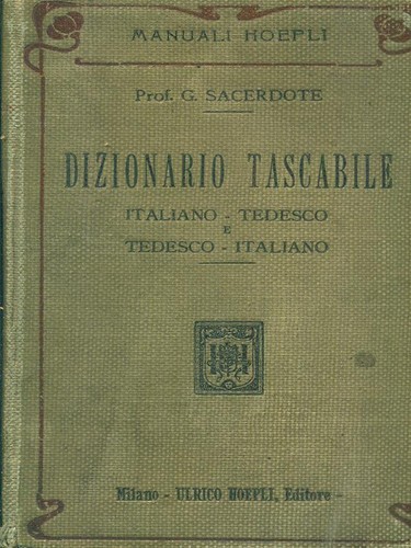 Dizionario tascabile - dizionario,