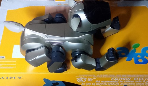 Sony aibo ers 210 repaired - aibo, 210,