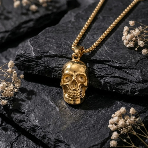Collana uomo biker - , gotico