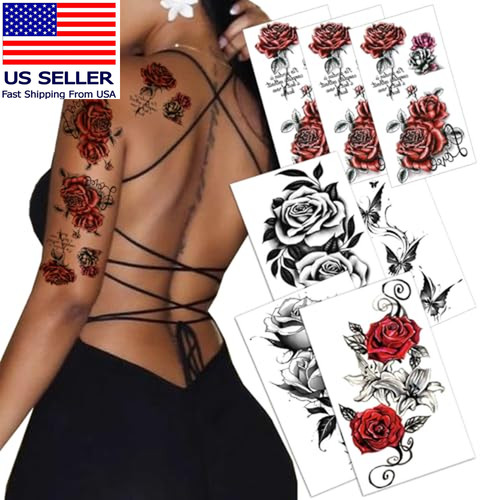 Adesivi tatuaggi braccia - , e
