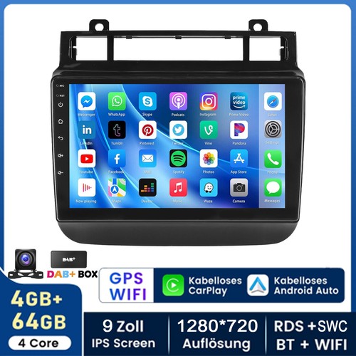 Autoradio dab per vw - 9",
