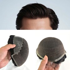 Toupee per uomo vero sistema