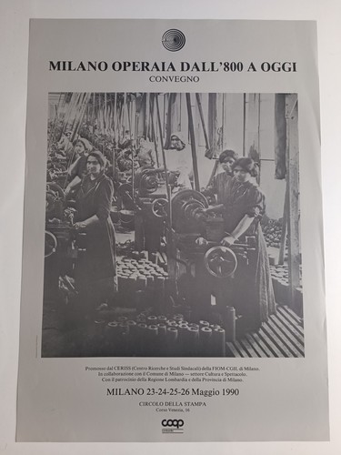Milano operaia dall - a, oggi